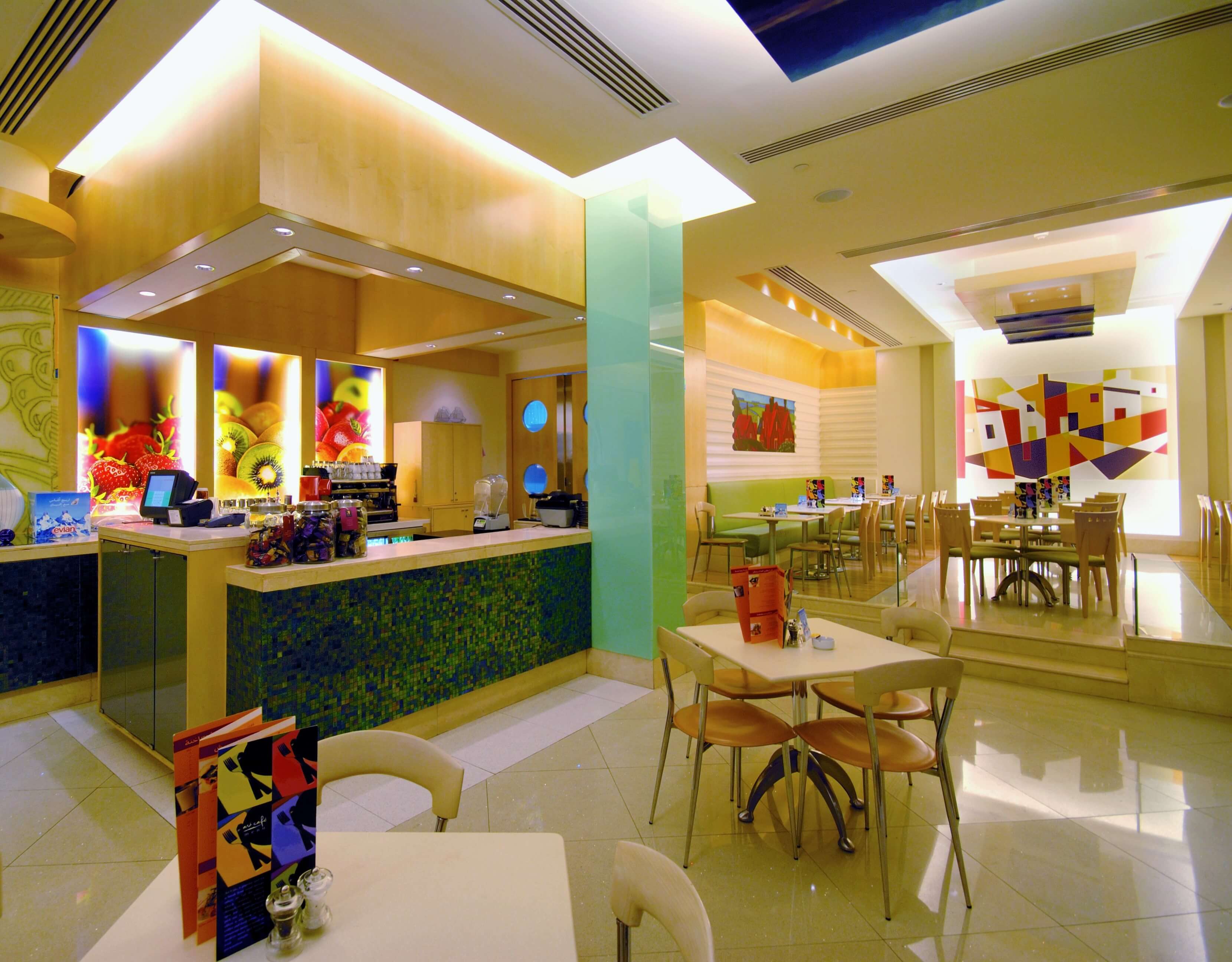 Art Inspired Cafe Interiors Portfolio Project by 
